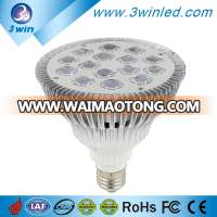 15W grow spot light led E27 PAR38 red blue or full spectrum for indoor cabinet medical plant